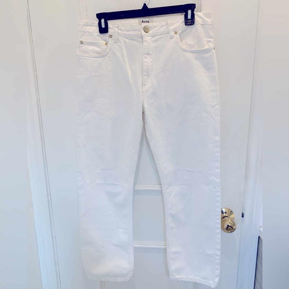 Acne Women's White Jeans